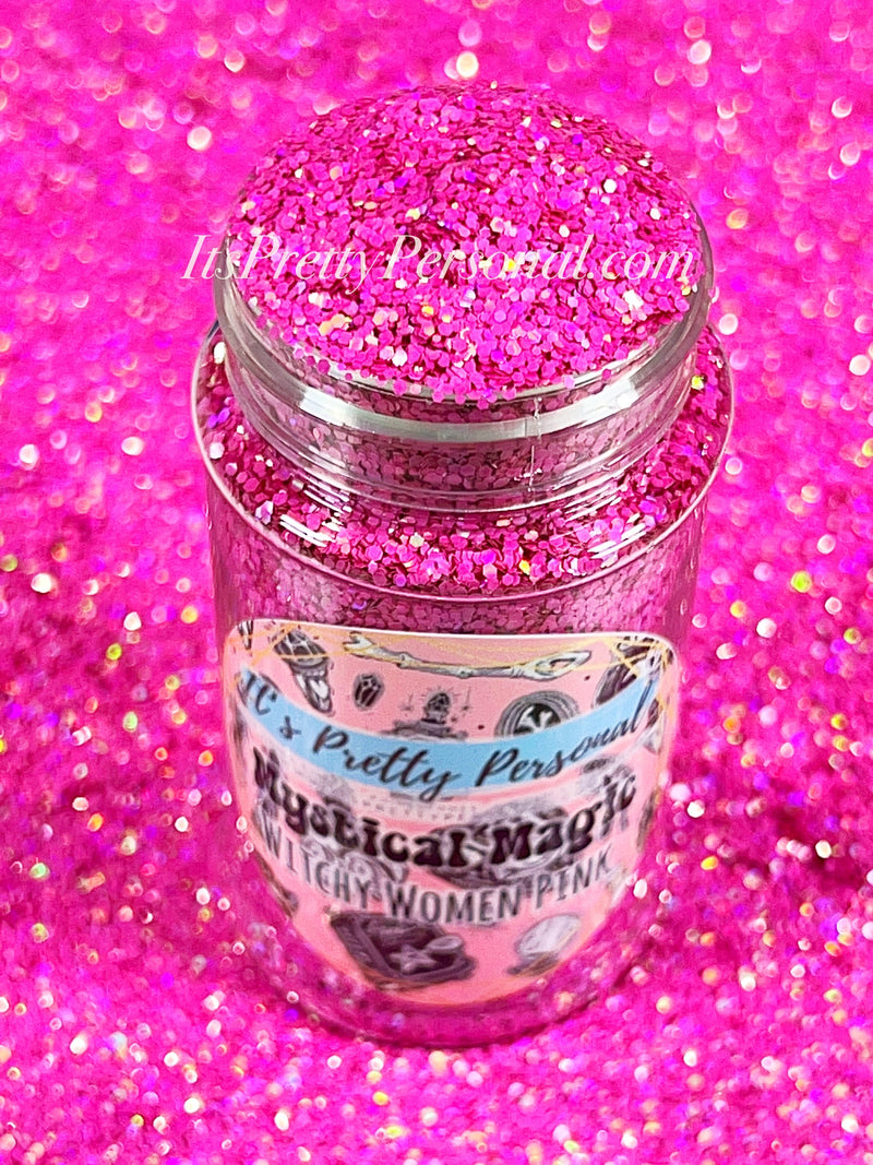 "Witchy Women Pink"- Mystical Magic Collection- Holographic Shimmer