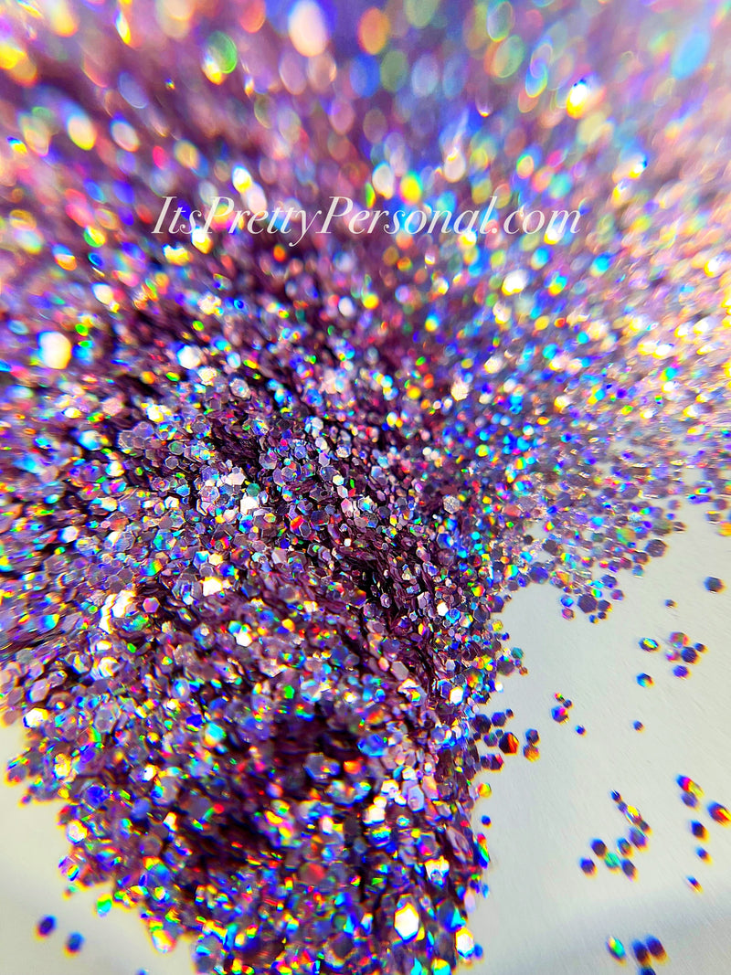 SCHMEDIUM CUT "Lavender Ice" -Holographic + Hologram Glitter