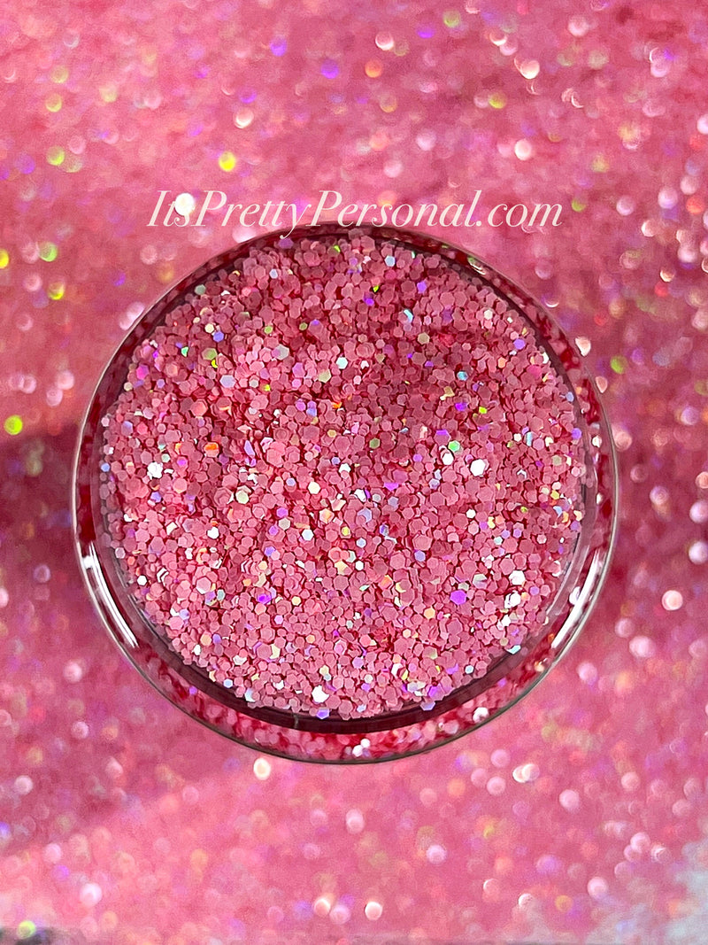 “Heart Alignment Pink"- Mystical Magic Collection- Holographic Shimmer