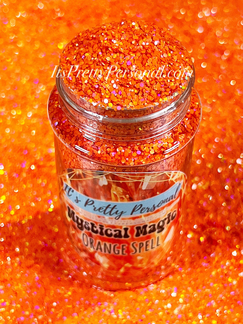 "Orange Spell"- Mystical Magic Collection- Holographic Shimmer