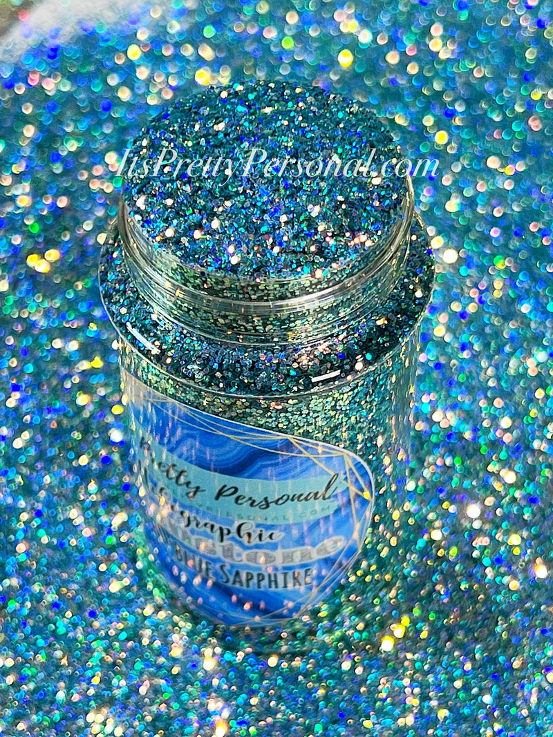 "MICRO Blue Sapphire"- Holographic GEMSTONE Collection