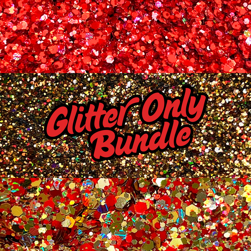 🚨GLITTER ONLY BUNDLE- LEOPARD CHERRY DROP- 3 shakers total- Launching 12/12/2025