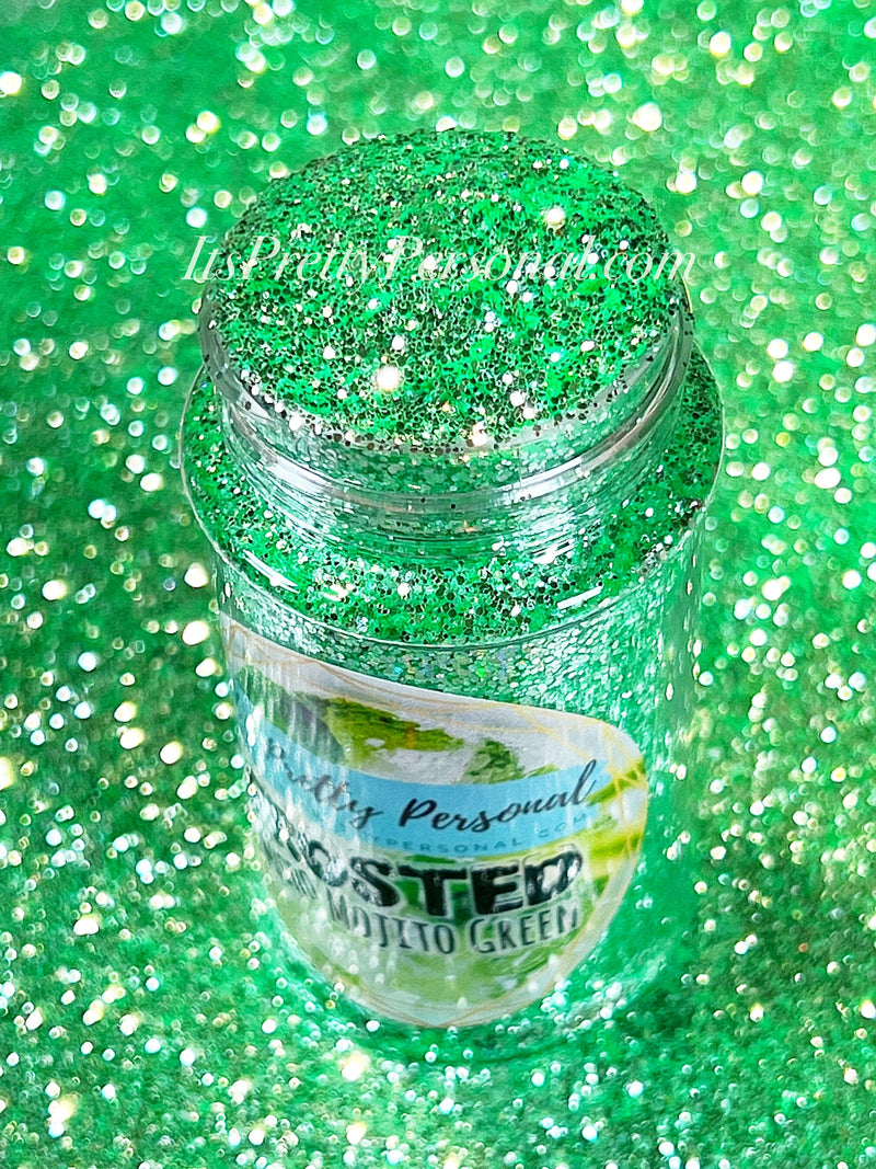 “MICRO Mojito Green”- FROSTED Glitter Collection