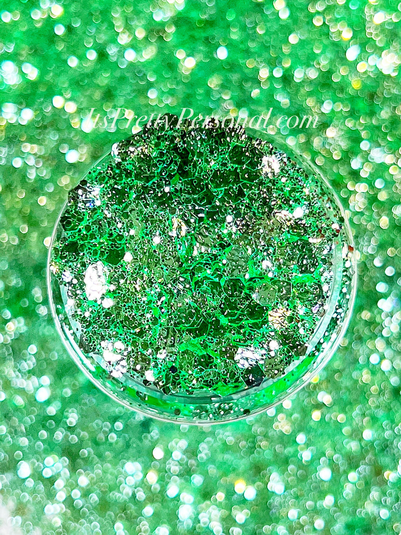 “Mojito Green XL”- FROSTED Glitter Collection