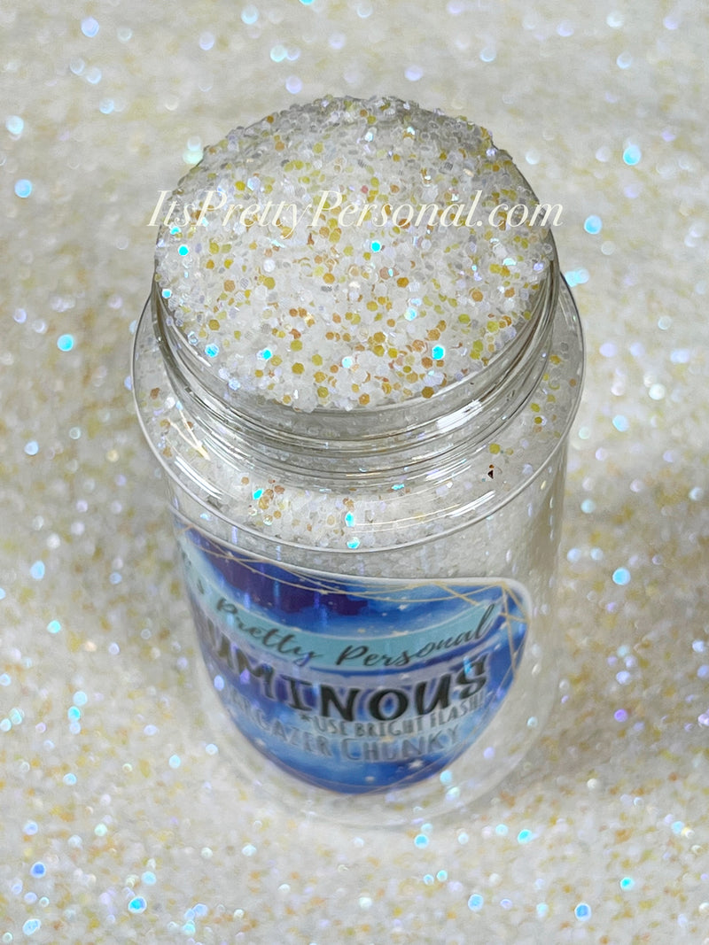 “Stargazer Chunky” (Medium Cut)- Luminous Reflective Glitter Collection