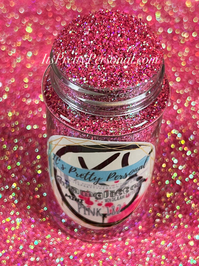 “MINI Pink 182"- Gramglitter (HOLOGRAM)