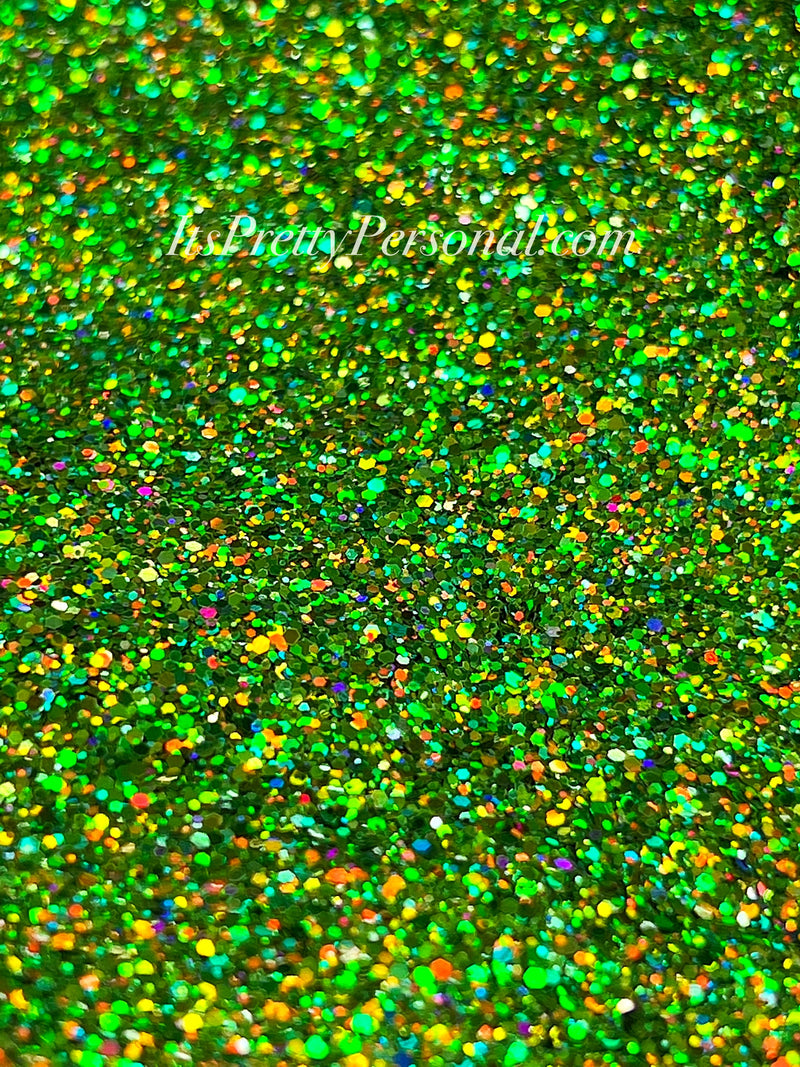 “Goowy Green”- Makers Monthly Box Color Green Holographic