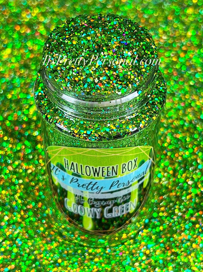 “Goowy Green”- Makers Monthly Box Color Green Holographic